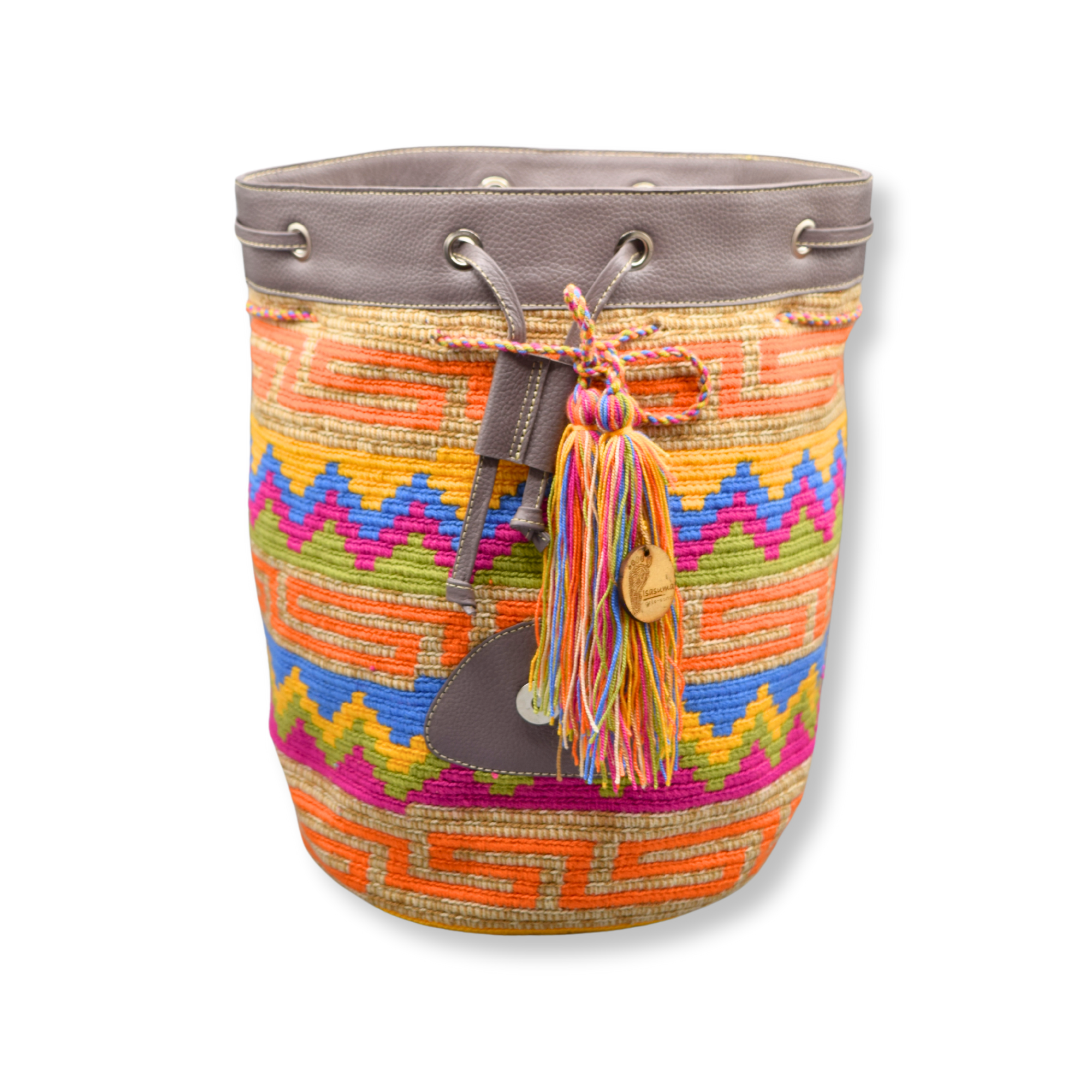 Handcrafted Colombian Wayuu Backpack Mochila I Handmade