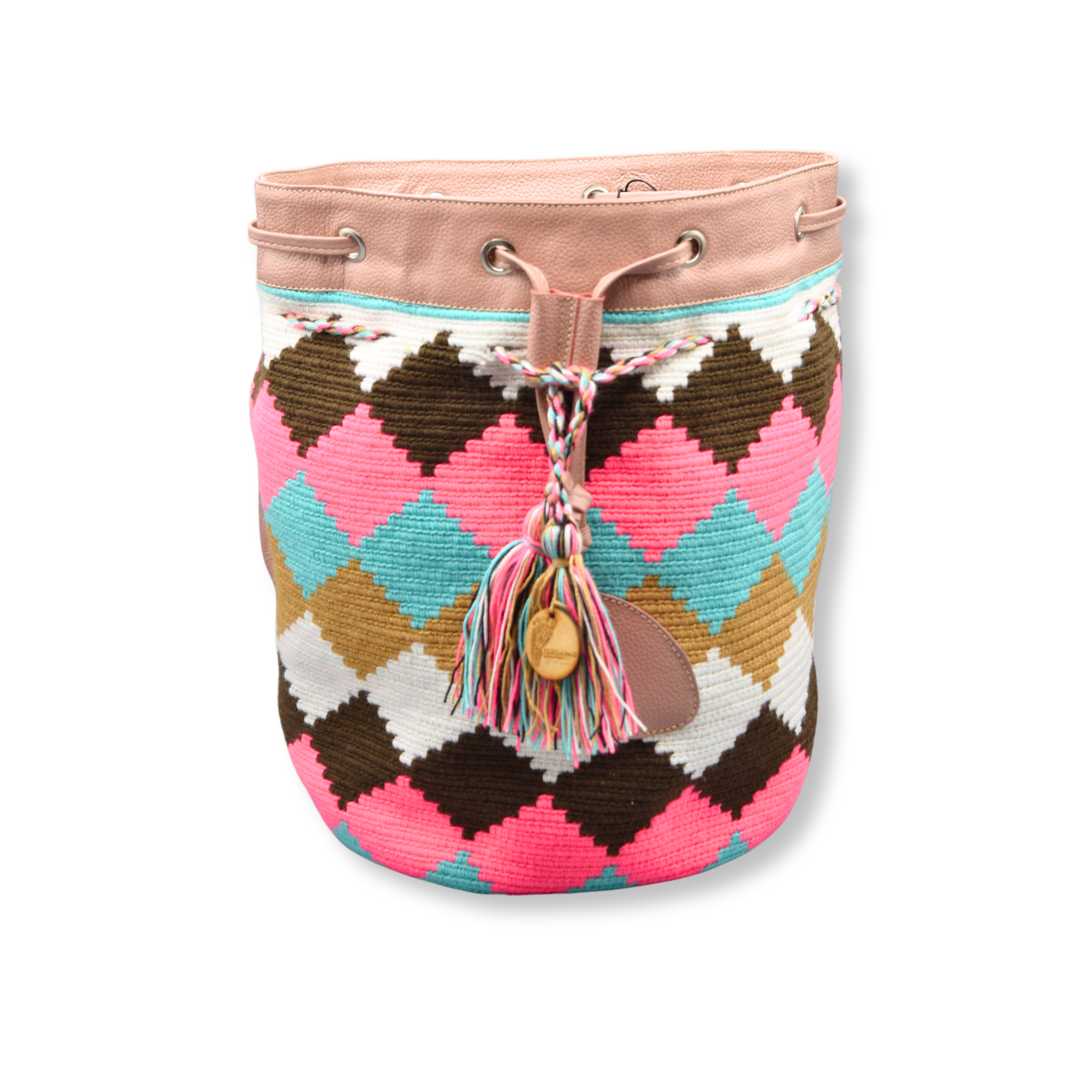 Handcrafted Colombian Wayuu Backpack Mochila I Handmade