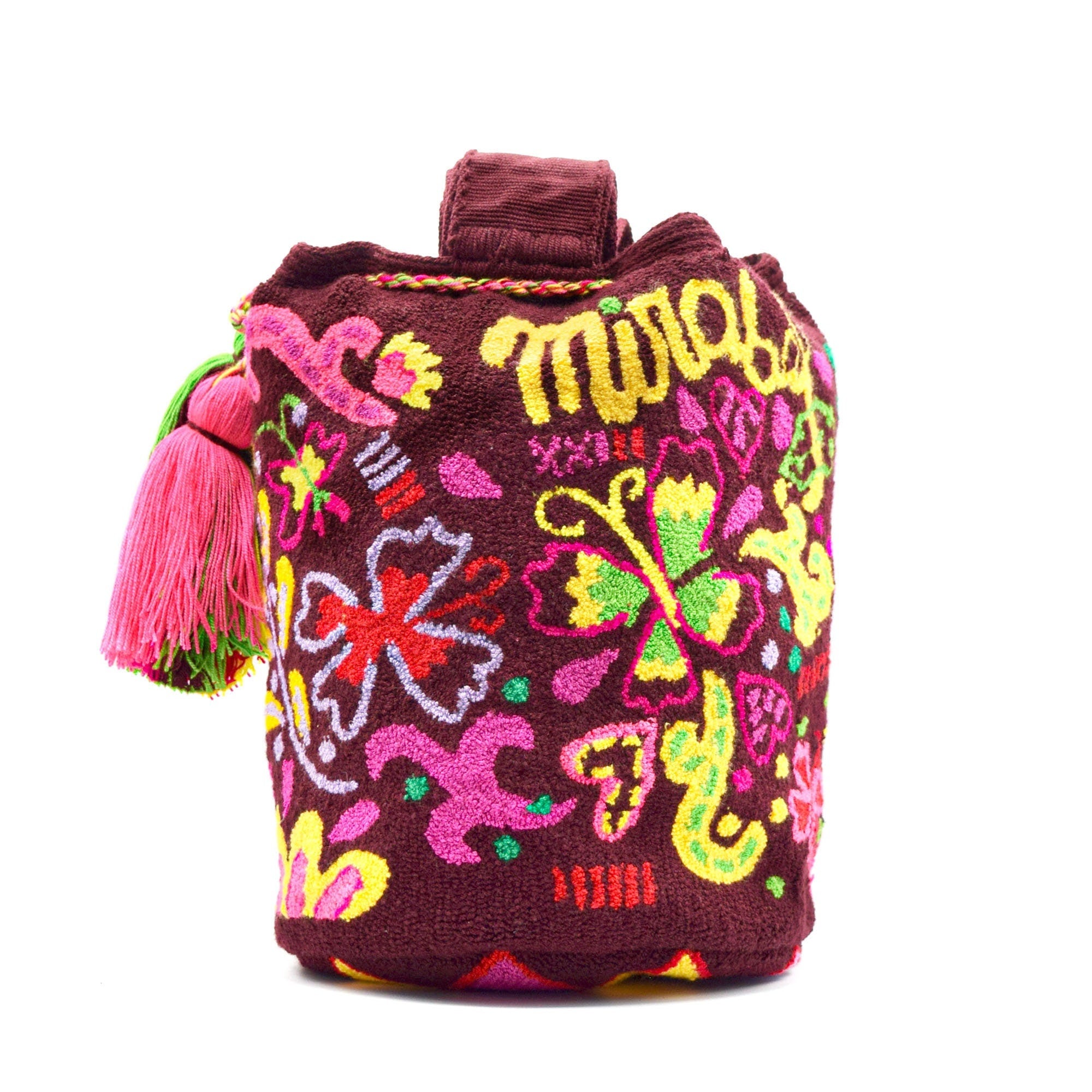 Mirabel Madrigal Mochila Bag | MEDIUM and LARGE | Disney Movie Encanto | Tapizada Wayuu | Lined Punch Needle | Handmade Colombia