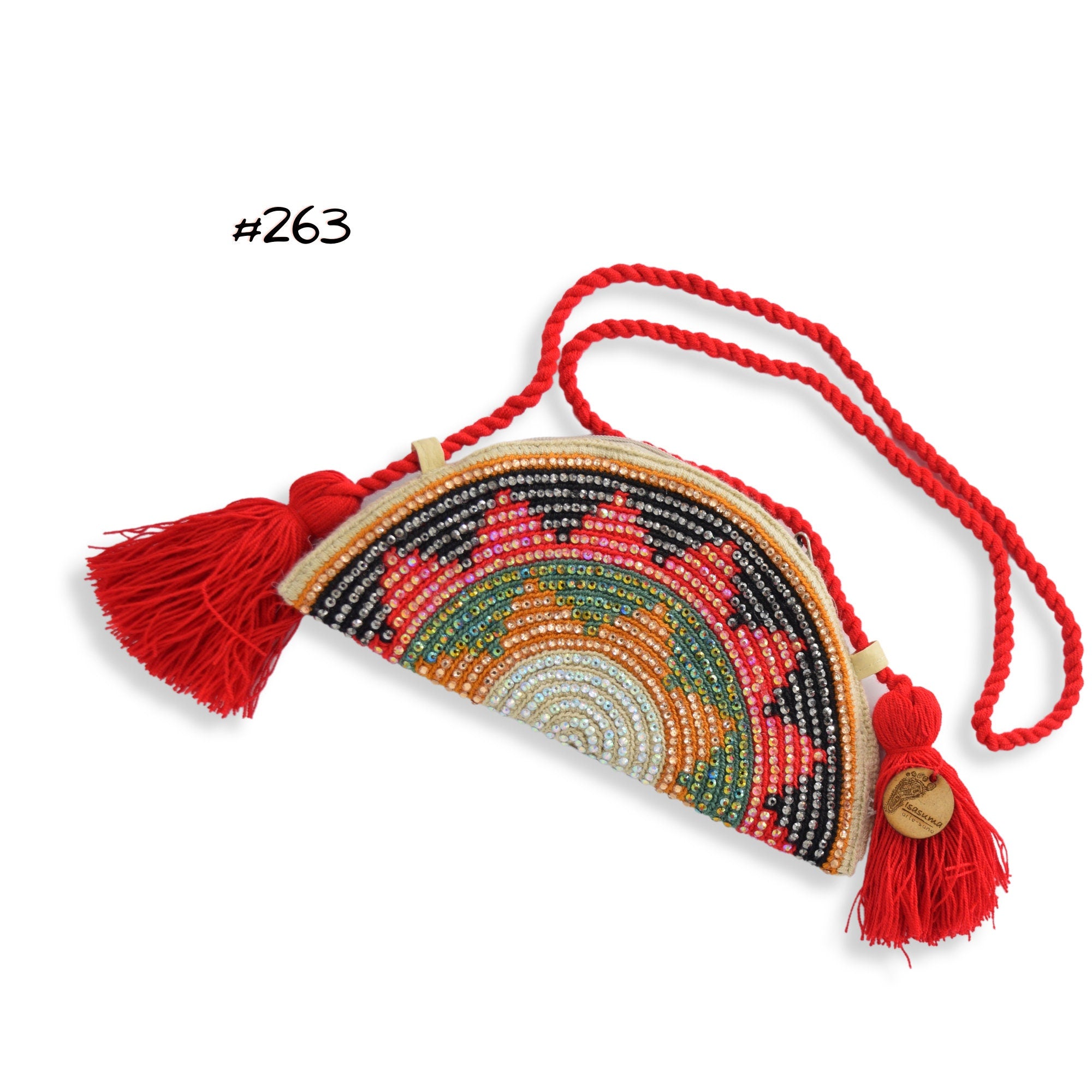 Crossbody Wayuu Purse | Envelope | Handmade in Colombia