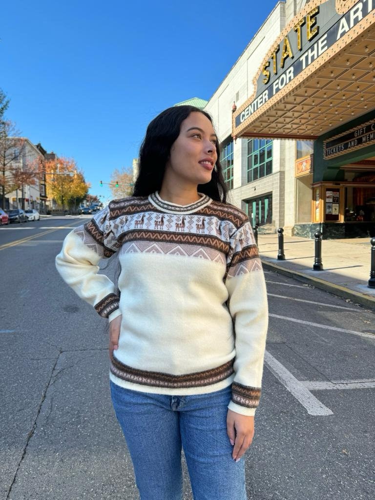 Alpaca Sweater Unisex | Peruvian Sweaters | Alpaca Wool | Ecuadorian Sweaters